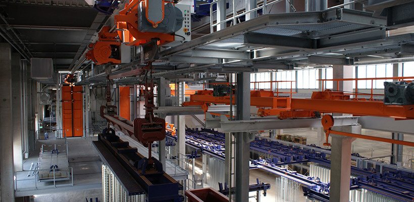 Plant Automation | Fully Automatic Systems for Galvanizing Plant