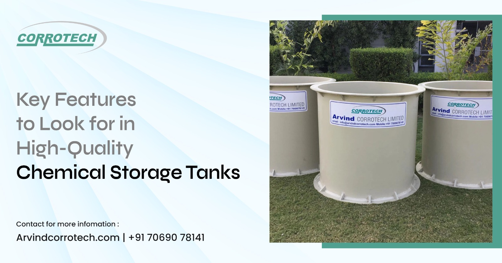 Key Features to Look for in High-Quality Chemical Storage Tanks